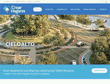 Tablet Screenshot of crearhogares.com